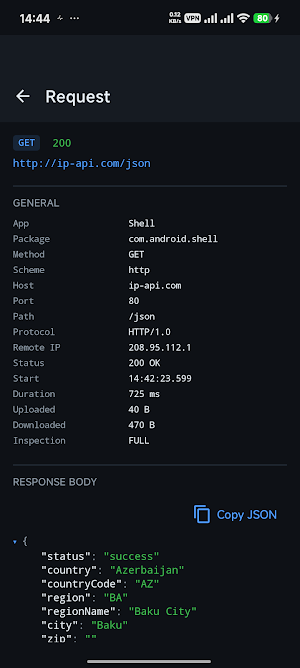 Mobile DevTools Screenshot 1