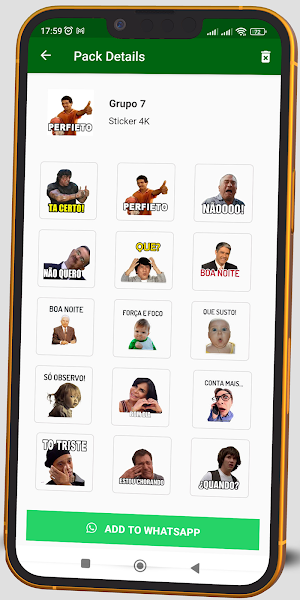 Funny Memes Stickers BR Screenshot 1