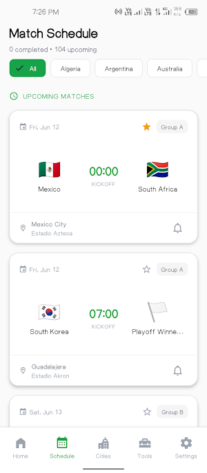 Stadium Route: Fan Travel Map Screenshot 3