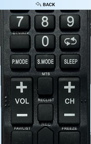 TV Remote Control For Normende Screenshot 2
