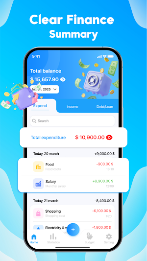 Budget Tracker - Money Manager Screenshot 0