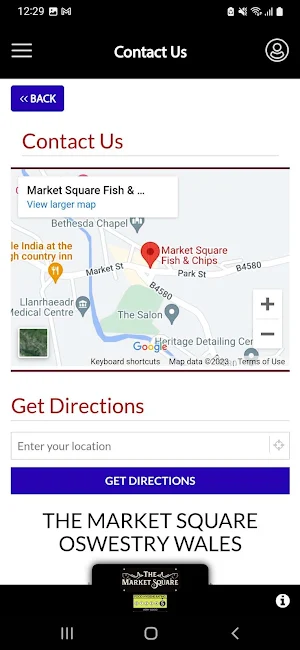 Market Square Oswestry Wales Screenshot 3