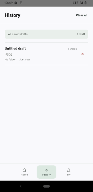 DraftNest Writing Notes Screenshot 3