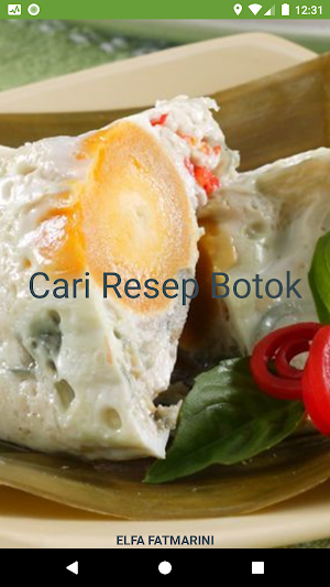 Cari Resep Botok Screenshot 0