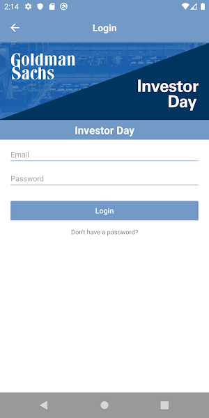 GS Investor Day Screenshot 0