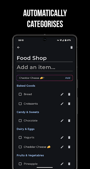Jist: AI lists Screenshot 1
