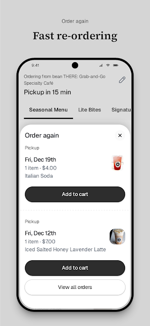 bean THERE: Grab-and-Go Screenshot 3