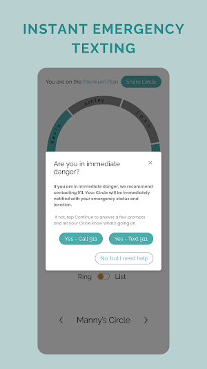 MyCircles: Connected and Safe Screenshot 2