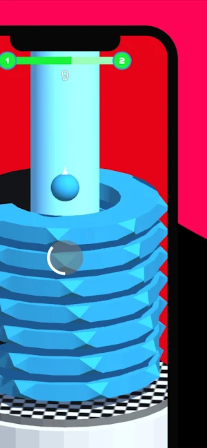 Jumping Ball Stack Smasher 3D Screenshot 0