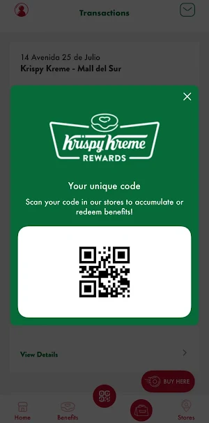 Krispy Kreme Rewards Ec Screenshot 1
