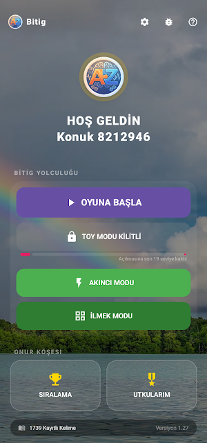 Bitig: İnternetsiz Kelime Avı Screenshot 1