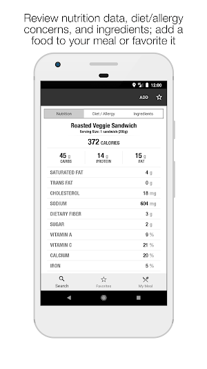 Nutrition - Univ. of Oregon Screenshot 2