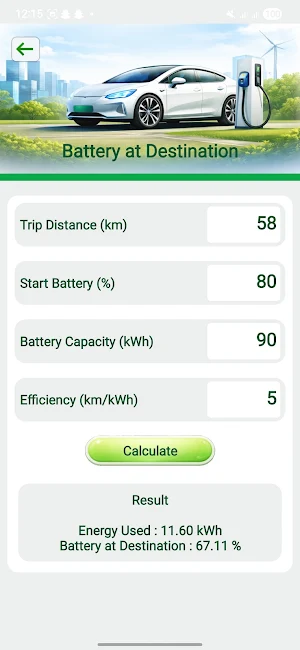 EV Calculator Screenshot 3