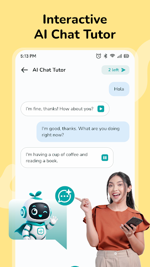 HiLang - AI Language Learning Screenshot 1