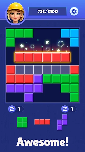 Brain Blocks Mania Classic Screenshot 0
