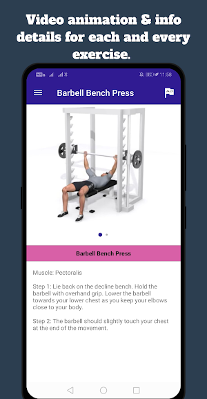 Gym Workout & Fitness Trainer Screenshot 3