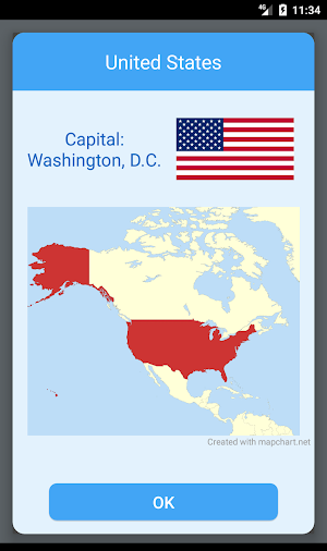 World Countries Geography Quiz Screenshot 2