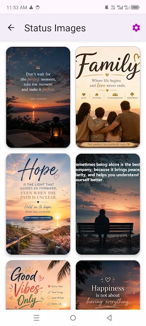 STATUS CAPTIONS & MESSAGES Screenshot 3