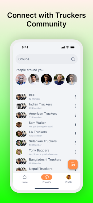 TruckerLink: Navigate, Connect Screenshot 1