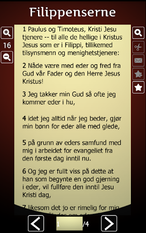 Norwegian Holy Bible Screenshot 2