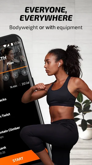Fitness Coach by LEAP Fitness - At Home Workouts Screenshot 1