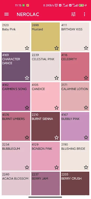 Nerolac Paint Colors Screenshot 2