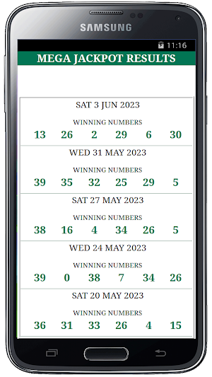 LOTTO KENYA RESULTS Screenshot 3