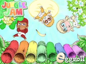 Jungle Jam Kids Games for Toddlers Fun Music Game Screenshot 2