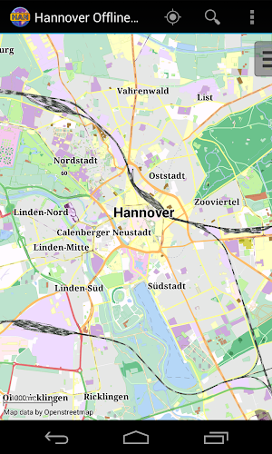 Hanover Offline City Map Screenshot 0