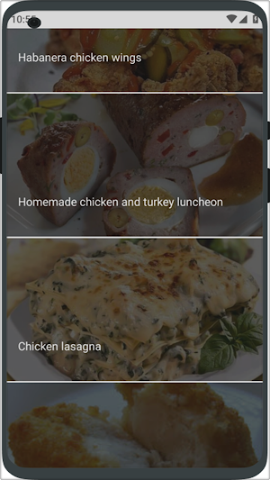 Chicken Recipes Screenshot 0