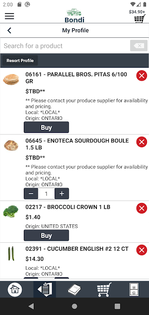 Bondi Produce & Specialty Foods Screenshot 1