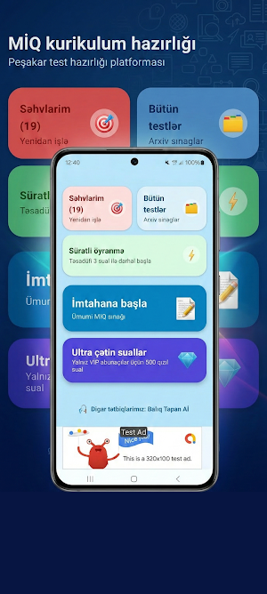 Kurikulum situasiya testləri Screenshot 1