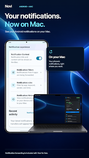 Novi: Android–Mac Ecosystem Screenshot 1