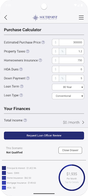 Southpoint Mobile Mortgage Screenshot 2