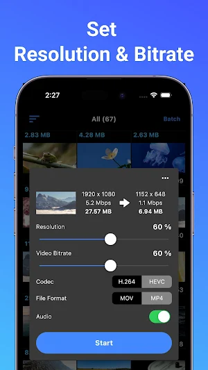 Batch Video Compressor Screenshot 2