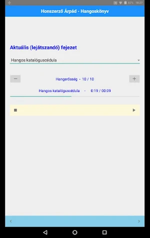 Honszerző Árpád - Hangoskönyv Screenshot 2