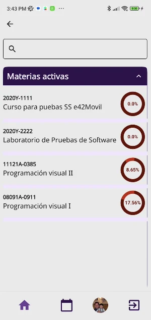 e42 Movil Screenshot 2