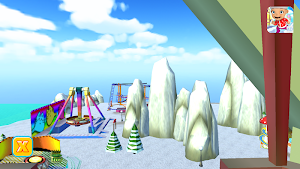 Cat Theme & Fun Ice Park Gold Screenshot 3