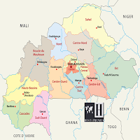 Map of Burkina Faso