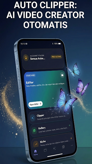 Auto Clipper: AI Editor Screenshot 1
