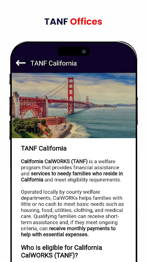 TANF Eligibility Benefits Info Screenshot 2