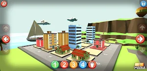 SkyScrapers Sudoku 3d Puzzle Screenshot 2