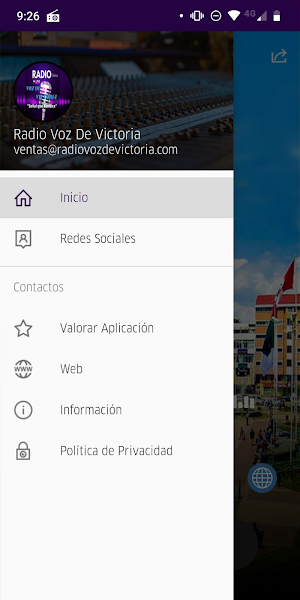 Radio Voz De Victoria Señal qu Screenshot 1