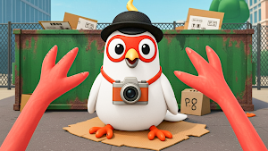 Naughty City Bird Game Screenshot 1