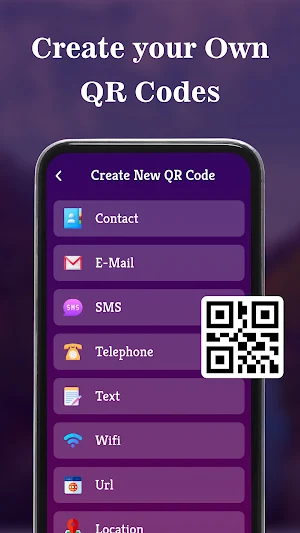 QR Code Scanner and generator Screenshot 2