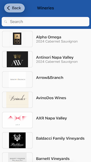 Auction Napa Valley Screenshot 1