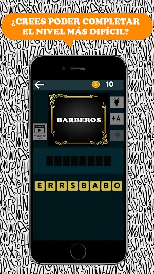 Juego de palabras Anagramas Screenshot 2
