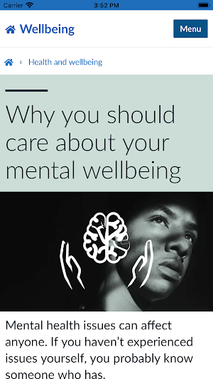 UNHCR Wellbeing Screenshot 2