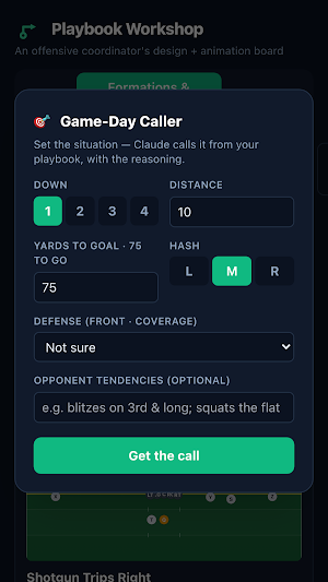 Playbook Workshop Screenshot 2