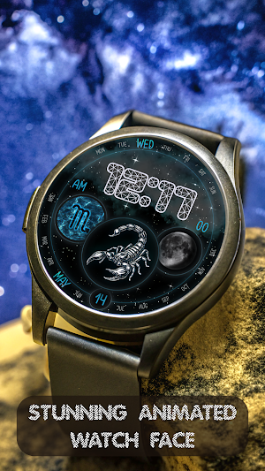 Zodiac Scorpio Watch Face Screenshot 0